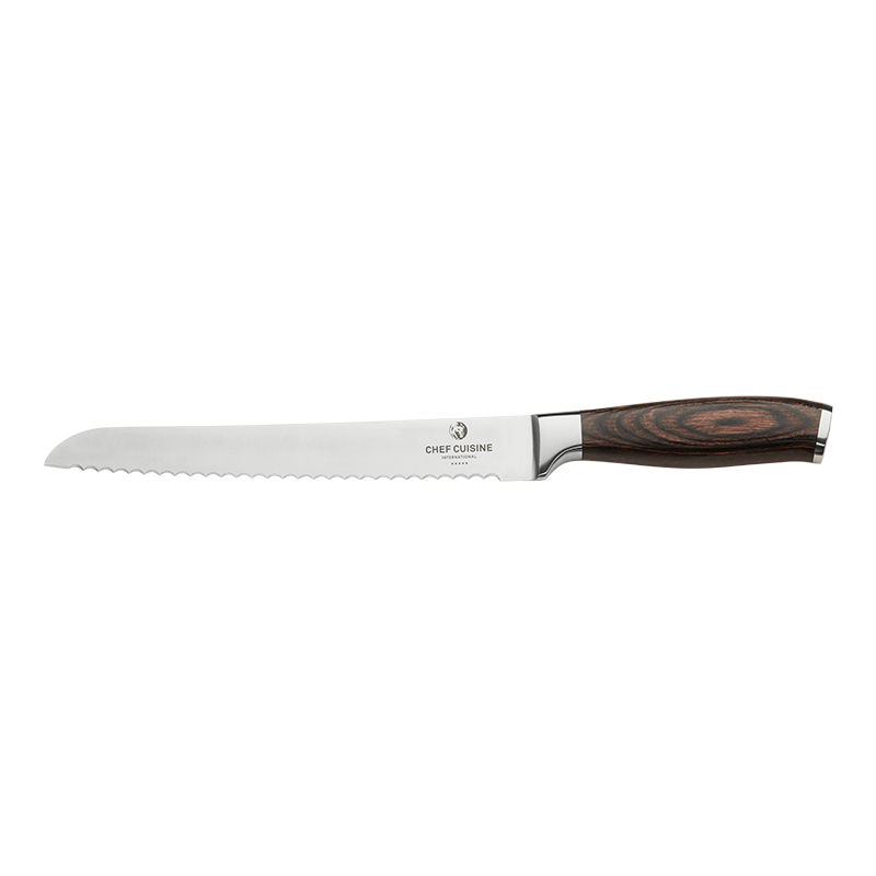 CHEF CUISINE Messerset, 6tlg., inklusive Messerblock Küchenhammer