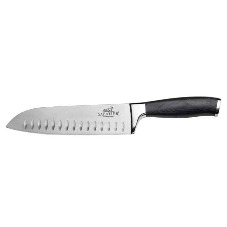 Chef Cuisine Damast Messer-Set 3-teilig – Chefmesser, Santoku, Allzweckmesser In Geschenkbox
