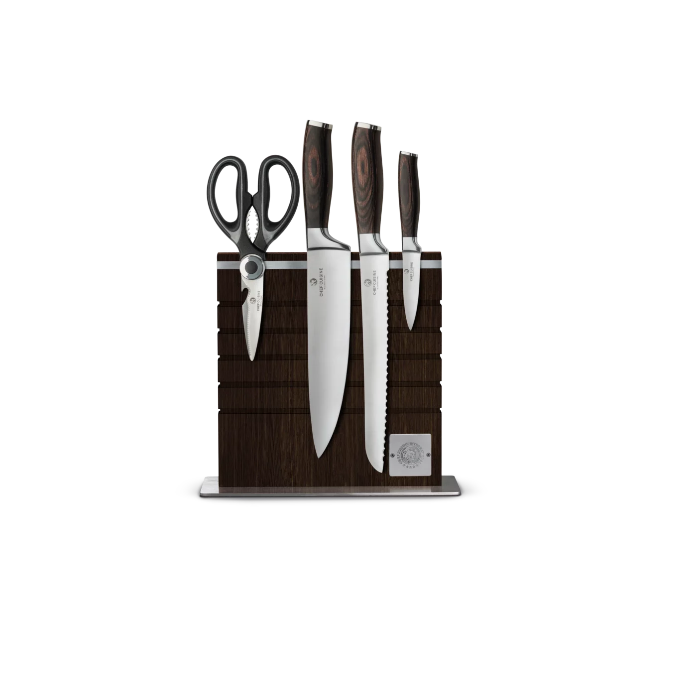 CHEF CUISINE Messer Set Pakkaholz, 5-tlg.