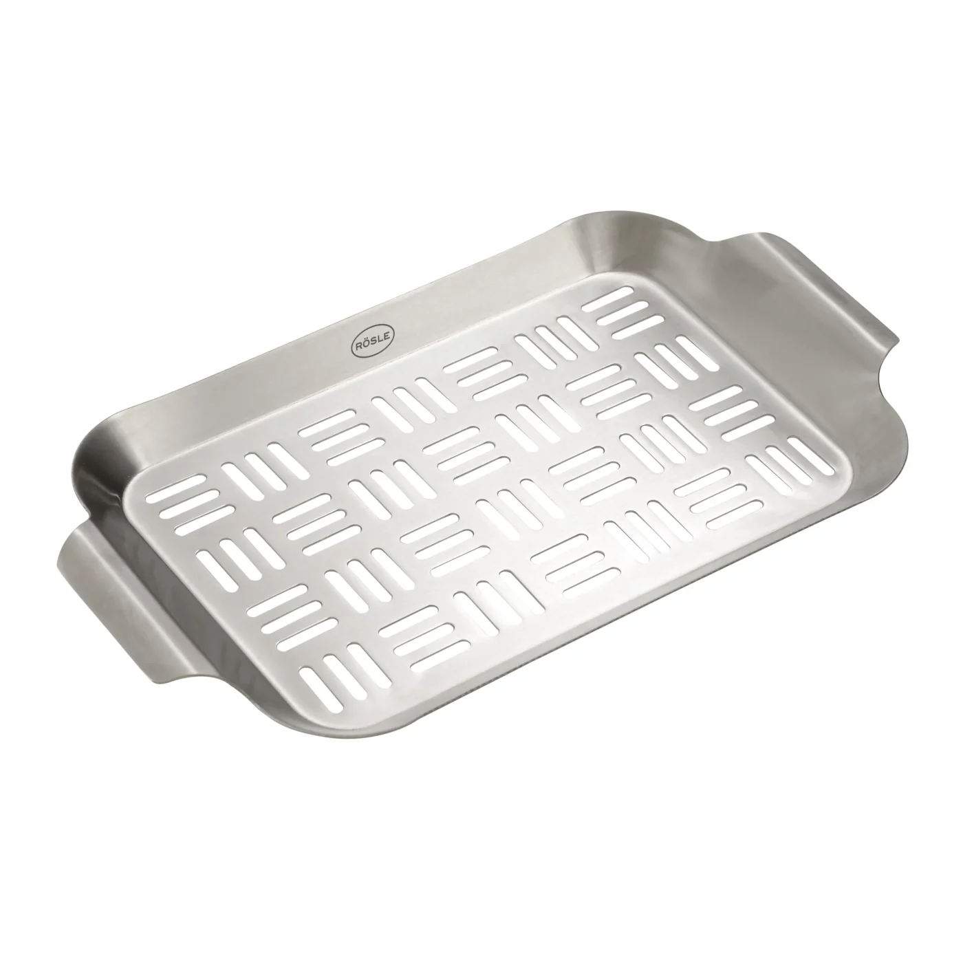 RÖSLE BBQ Gemüseschale, Edelstahl, gelocht