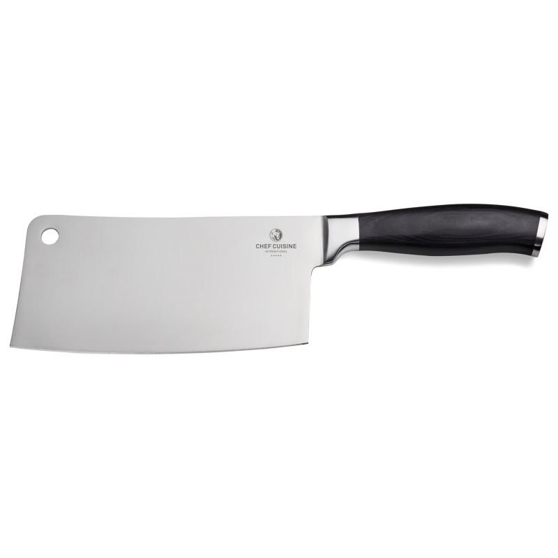 CHEF CUISINE Chinesisches Kochmesser mit Griff aus Pakkaholz