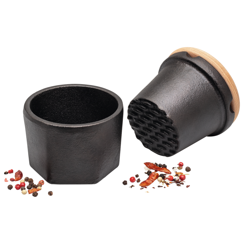 CHEF CUISINE Gewürzmörser aus Gusseisen