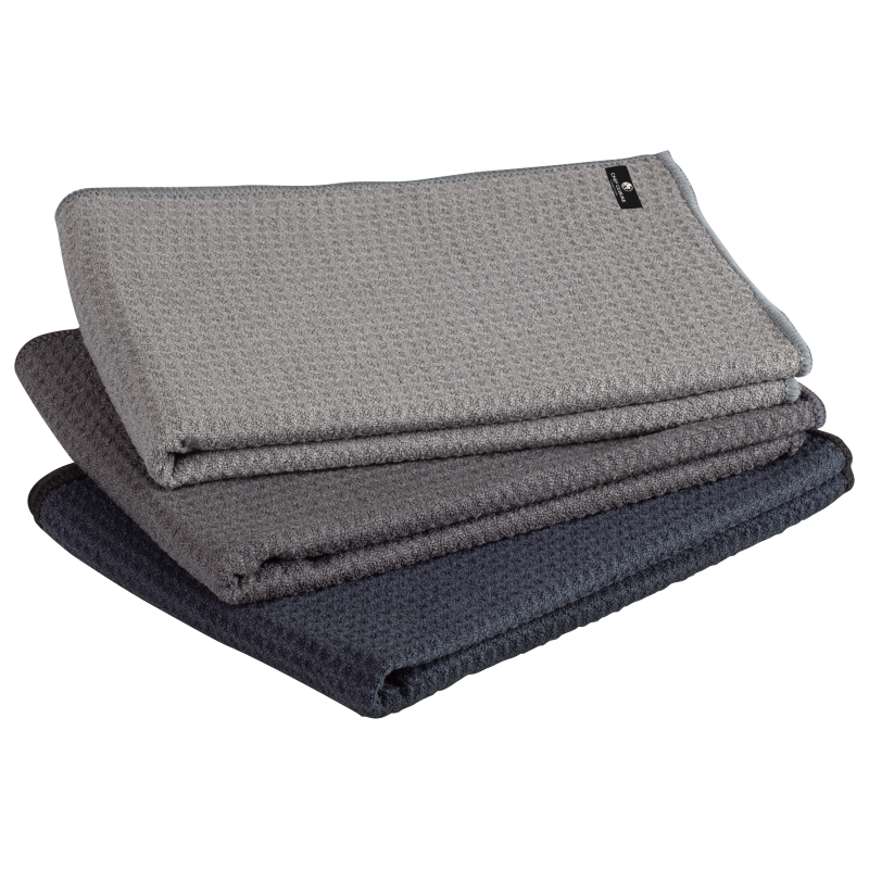 CHEF CUISINE Glas- und Geschirrtücher-Set, 3-tlg.