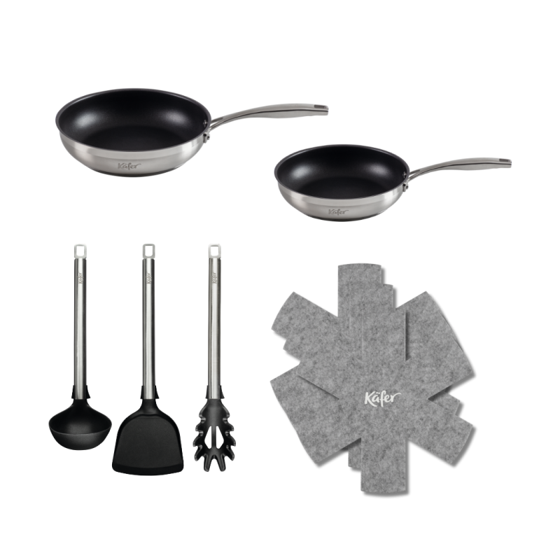 Käfer Pfannen-Starter-Set, 8-tlg