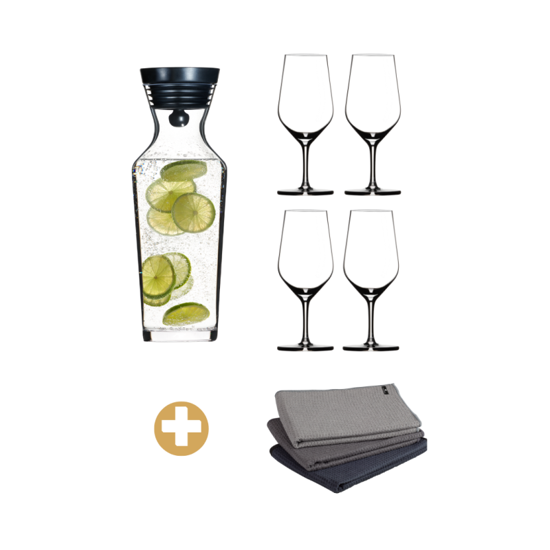 CHEF CUISINE Kristallglas-Set, 8-tlg.