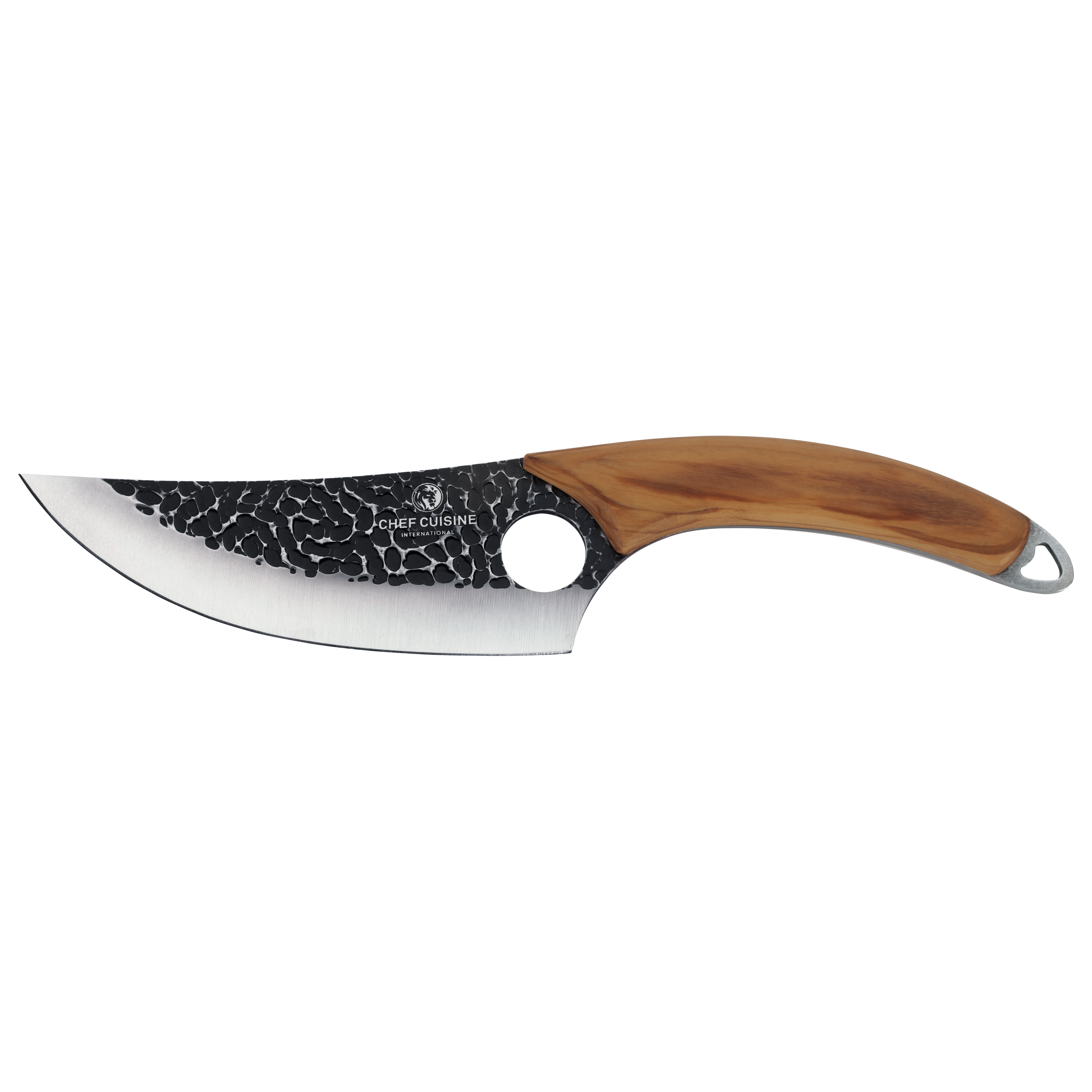 CHEF CUISINE BBQ Fleischmesser mit Griff aus Olivenholz – Bild 1