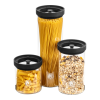 CHEF CUISINE Vakuum-Glas-Vorratsdosen, 3er-Set - Thumbnail Image 1