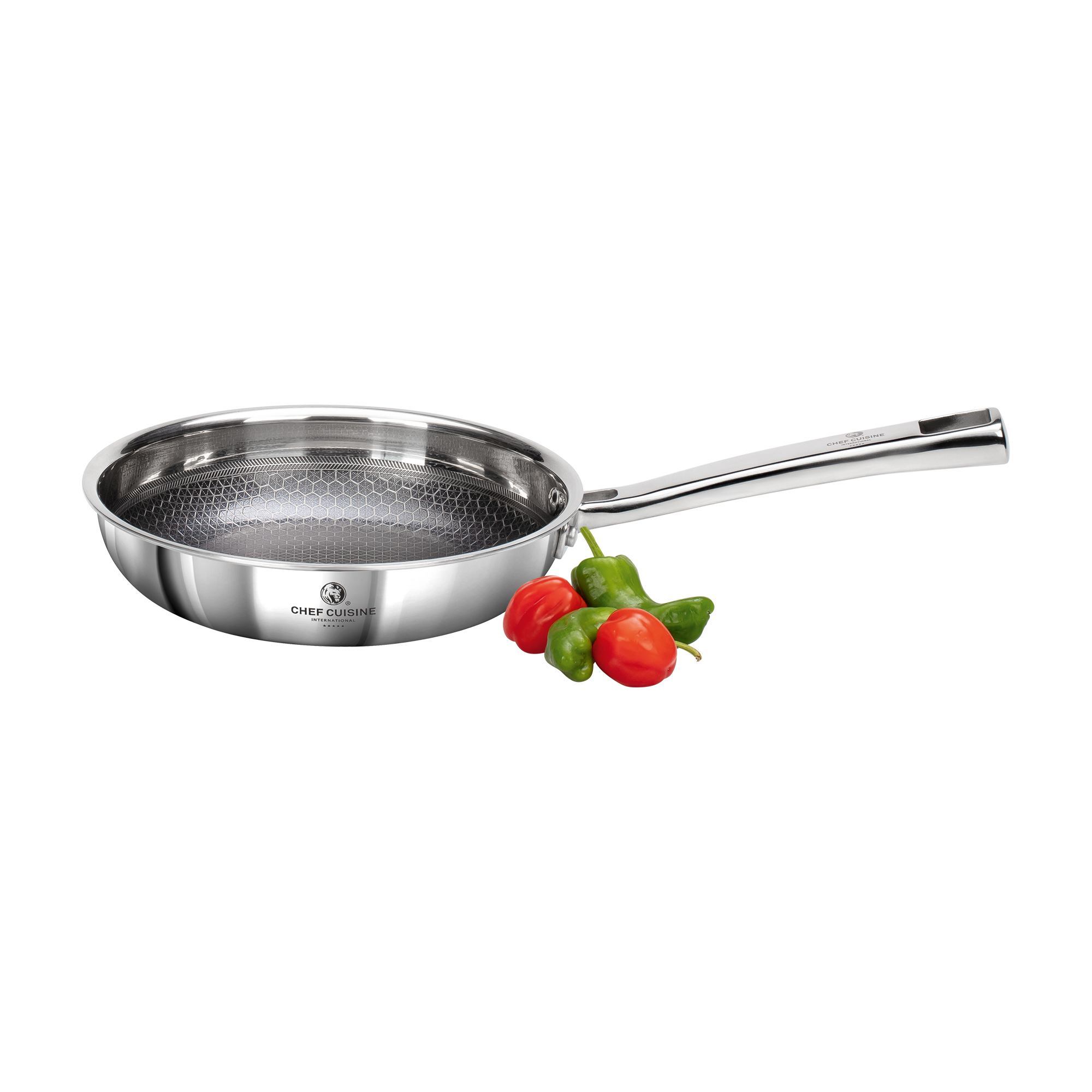 CHEF CUISINE Bratpfanne mit Honeycomb-Keramikbeschichtung Ø 20 cm – Bild 1