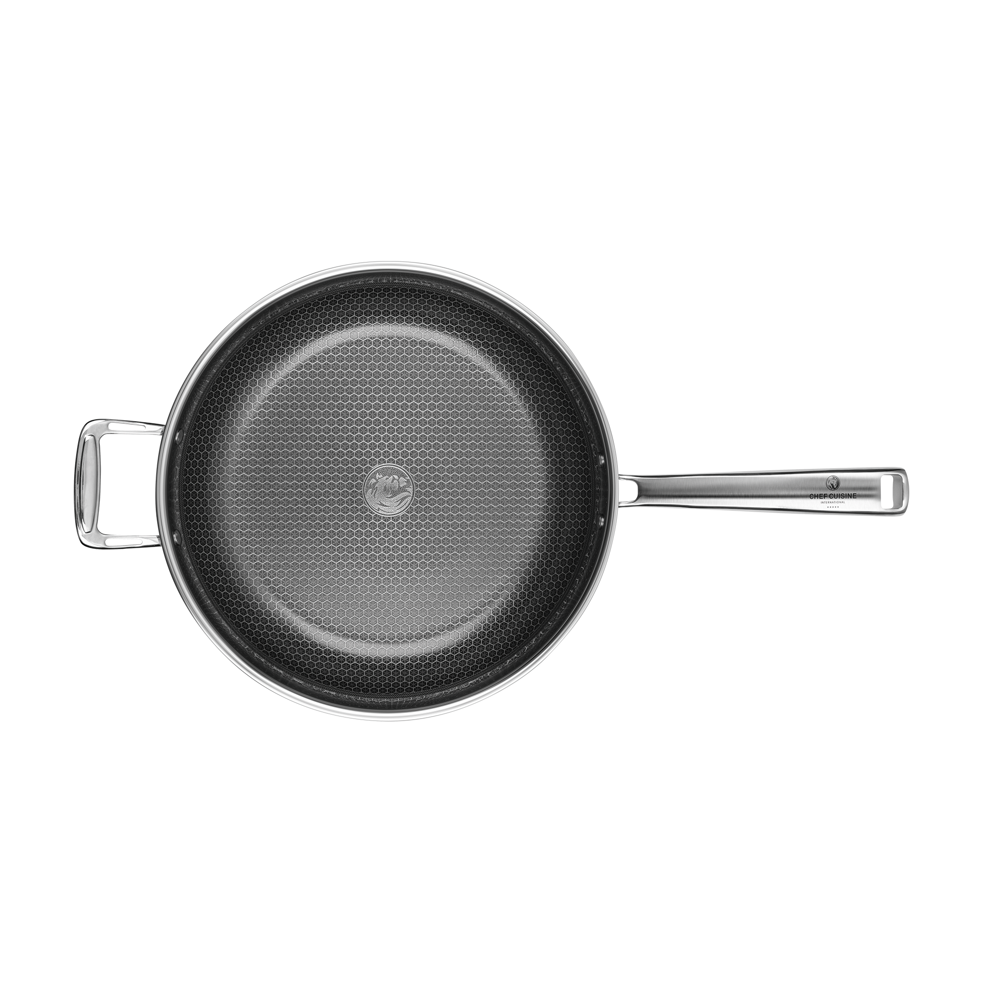 CHEF CUISINE Bratpfanne mit Honeycomb-Keramikbeschichtung Ø 32 cm – Bild 3