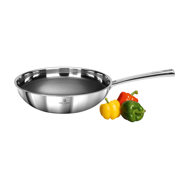 CHEF CUISINE Wok mit Honeycomb-Keramikbeschichtung Ø 28 cm