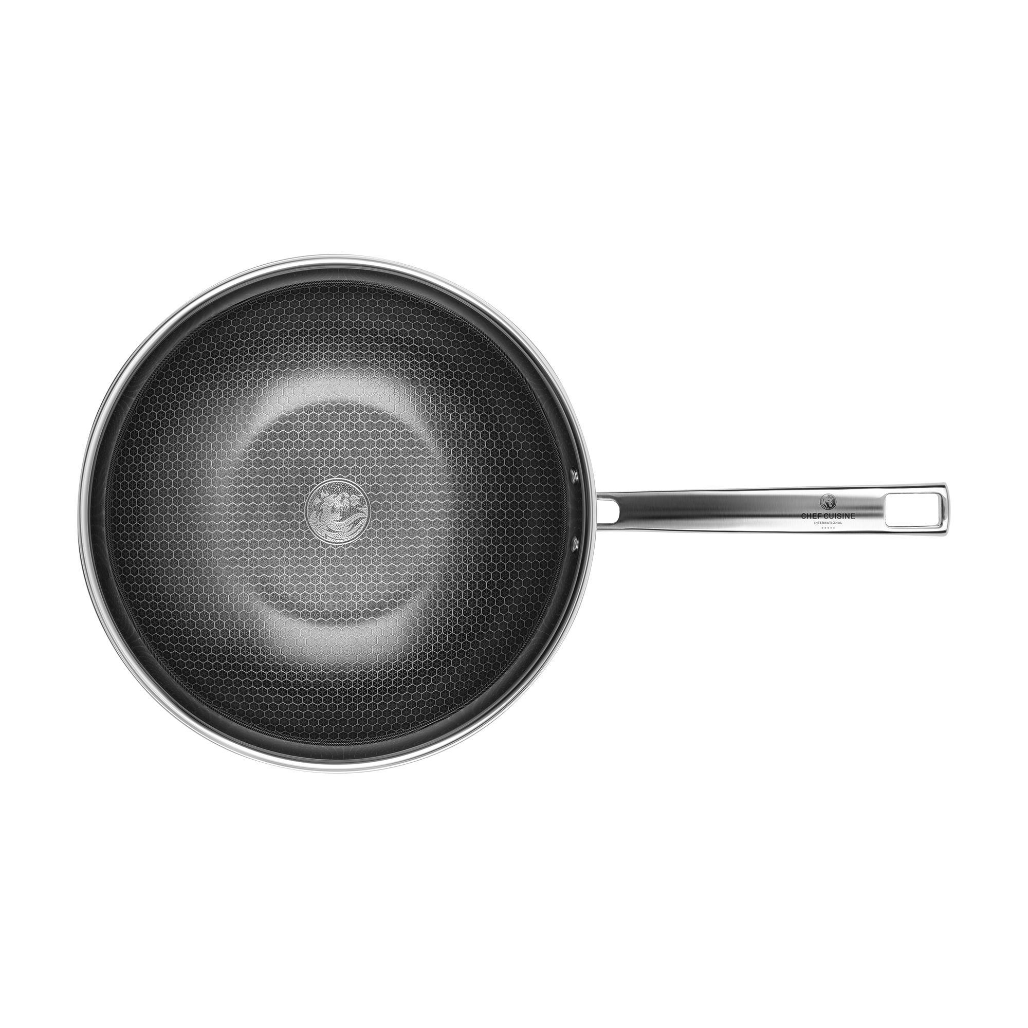 CHEF CUISINE Wok mit Honeycomb-Keramikbeschichtung Ø 28 cm – Bild 3