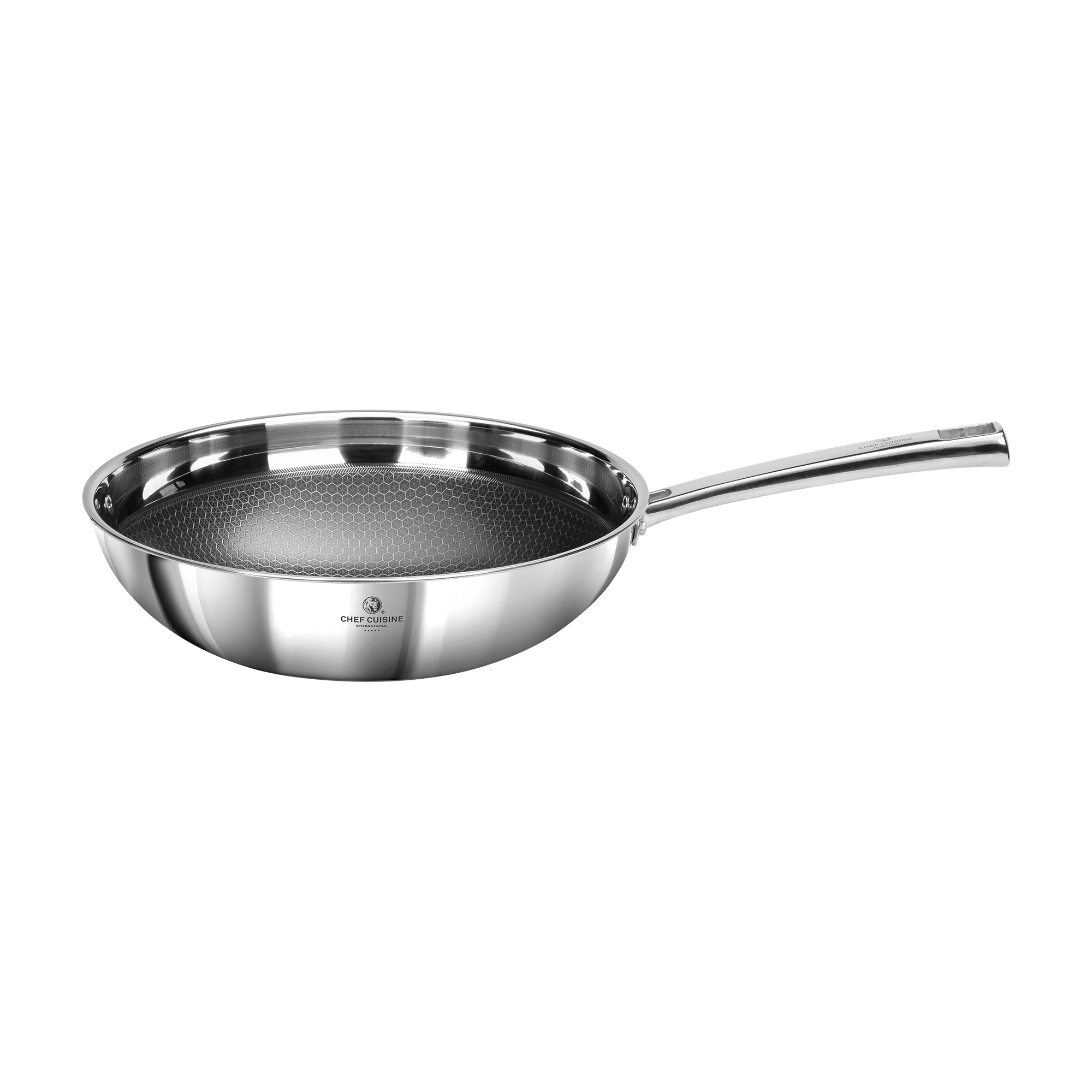 CHEF CUISINE Wok mit Honeycomb-Keramikbeschichtung Ø 28 cm – Bild 2