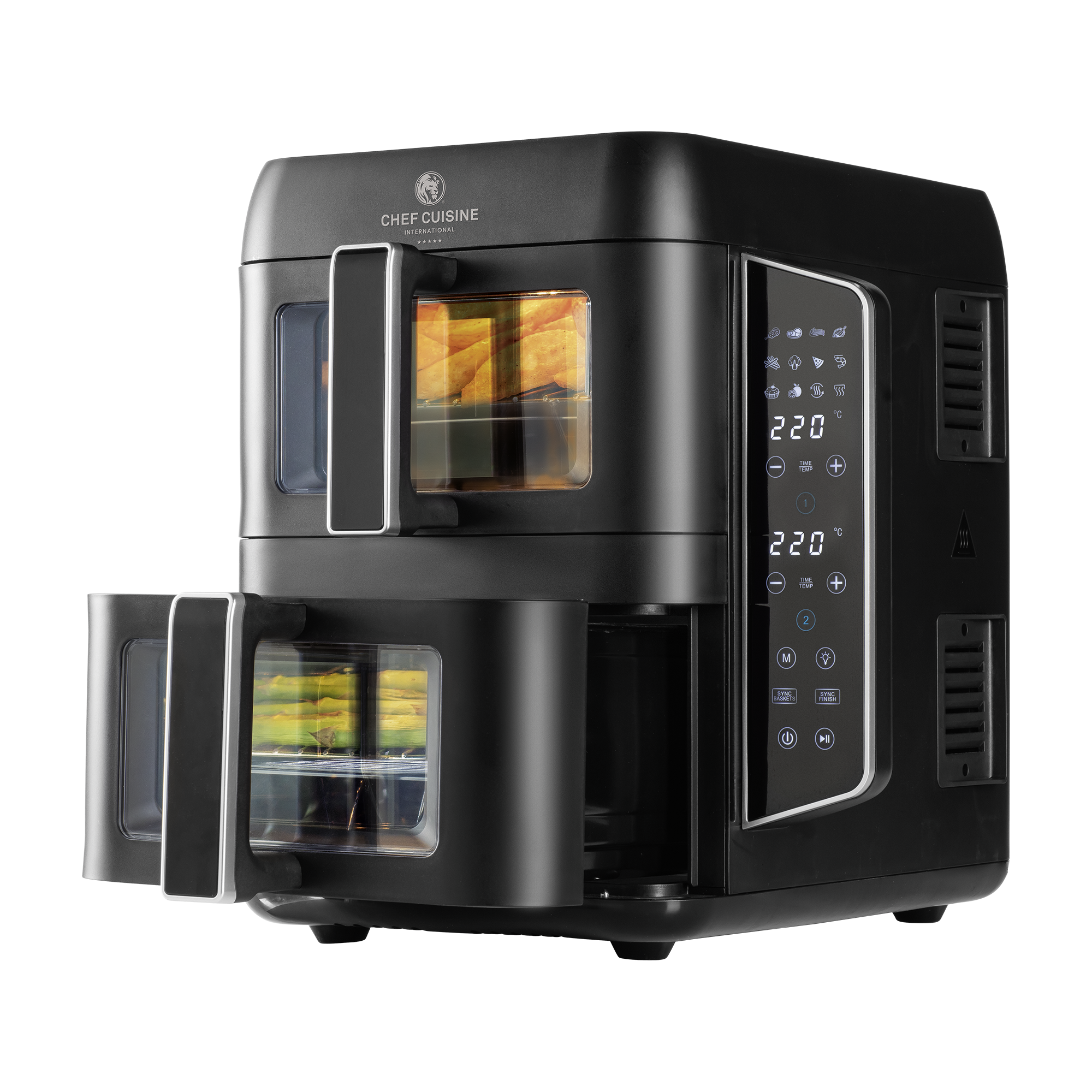 CHEF CUISINE Air Fryer Dual Zone – Bild 2