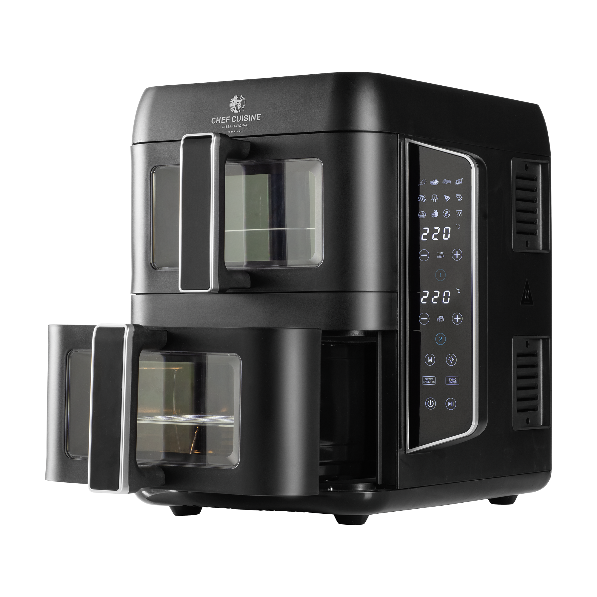 CHEF CUISINE Air Fryer Dual Zone – Bild 3
