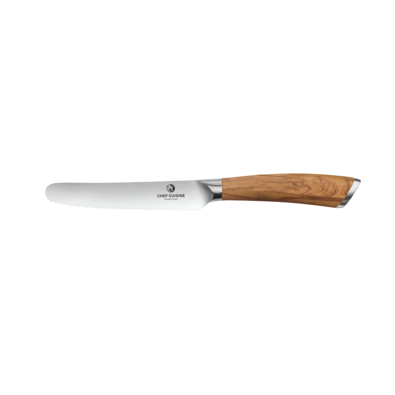 CHEF CUISINE Frühstücksmesser mit Griff aus Olivenholz
