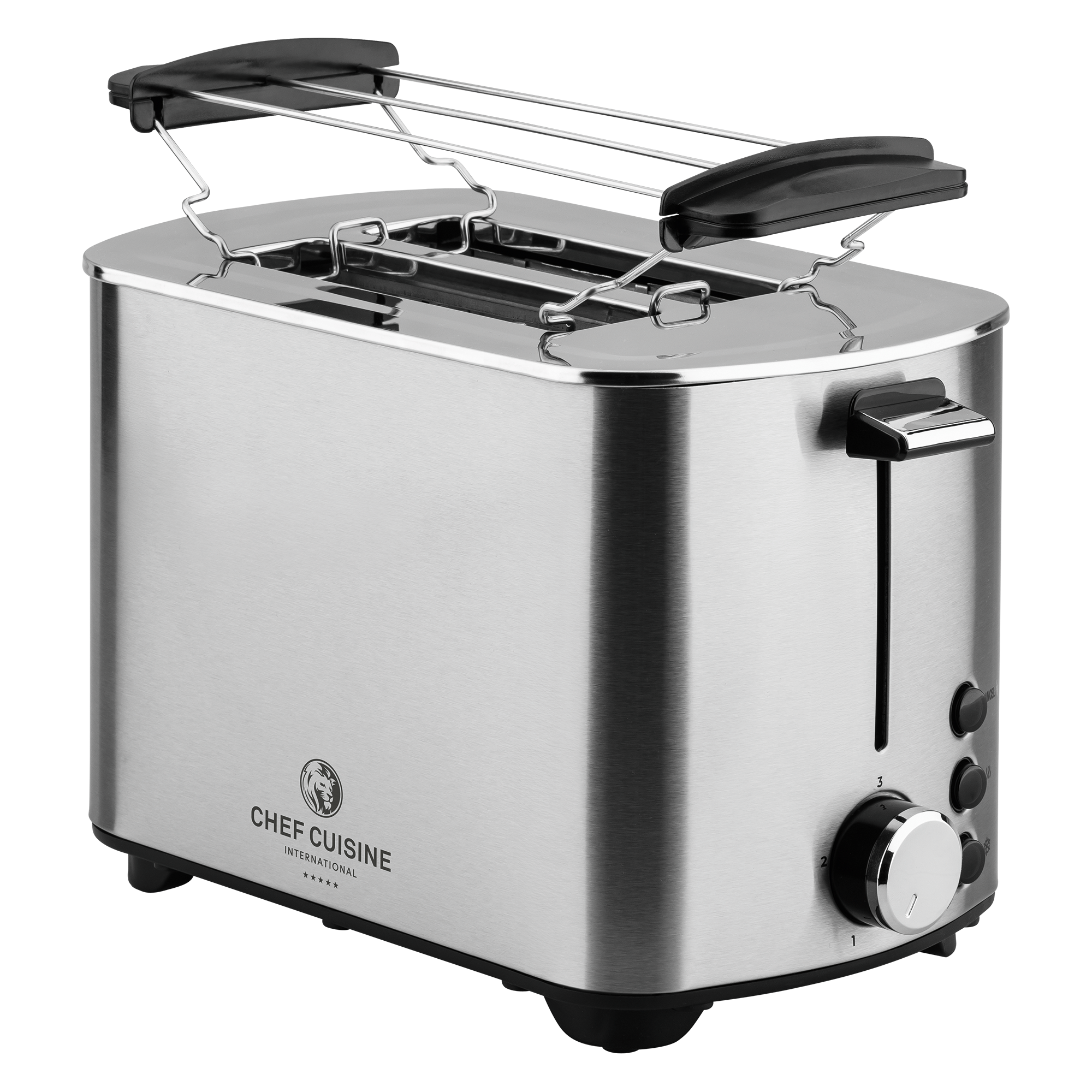 CHEF CUISINE Design-Edelstahltoaster – Bild 3