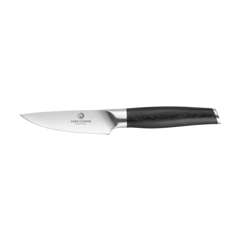 CHEF CUISINE Schäl- & Garniermesser mit Pakkaholzgriff