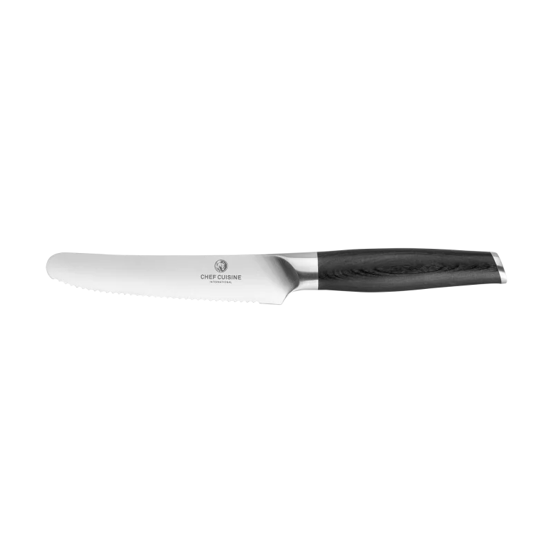 CHEF CUISINE Frühstücksmesser mit Pakkaholzgriff