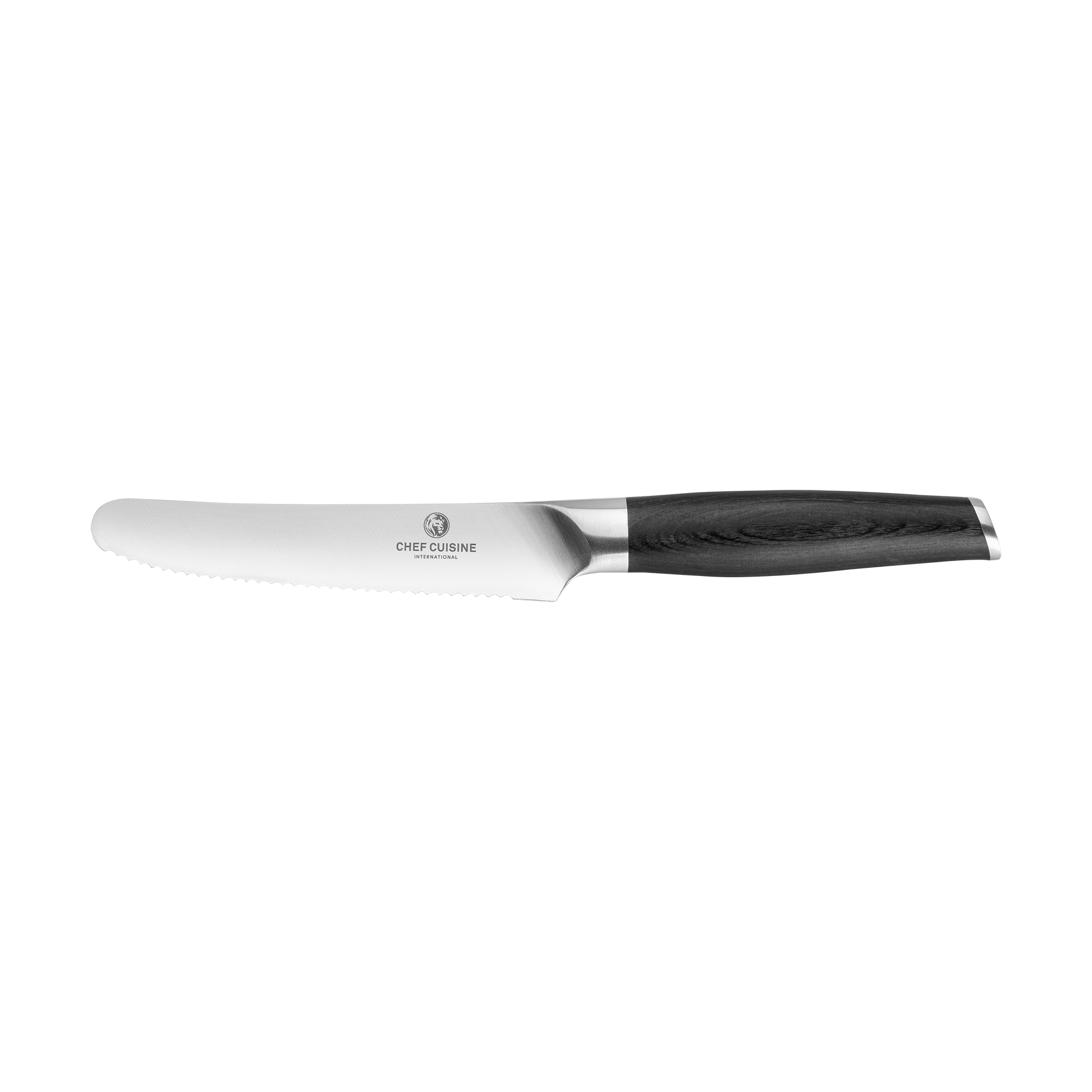CHEF CUISINE Frühstücksmesser mit Pakkaholzgriff – Bild 1