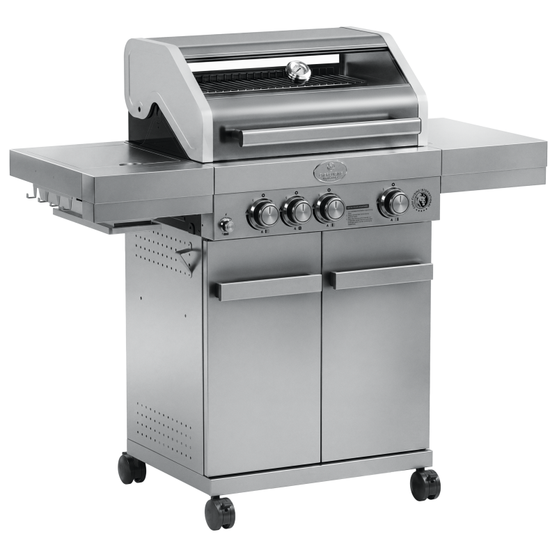 CHEF CUISINE BBQ CHEF Gas Grill 3 + 1, inklusive Hochtemperaturzone