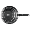 CHEF CUISINE Pfannen Set 3-tlg. mit Honeycomb-Keramikbeschichtung und abnehmbarem Griff - Thumbnail Image 4