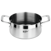 Käfer Edelstahl Kochtopf mit Wabenstruktur Ø 16 cm - Thumbnail Image 2