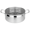Käfer Edelstahl Kochtopf mit Wabenstruktur Ø 24 cm - Thumbnail Image 1
